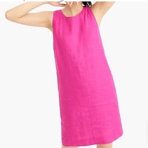 NWT J. crew linen shift dress. XXS